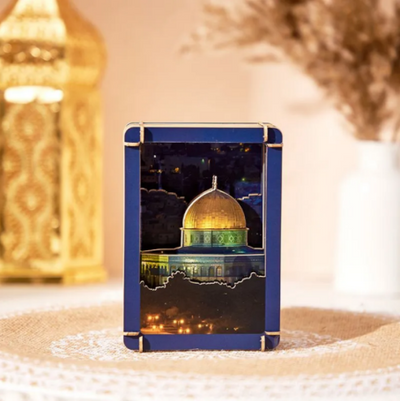 Jerusalem Mosque Pop up Painting（Horizontal)
