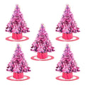 5Pc Christmas Tree ornaments Pop Up Card - cards