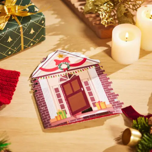Christmas Cat Pop Up Card - cards
