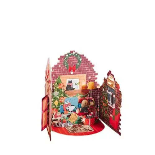 Christmas Cat Pop Up Card - cards