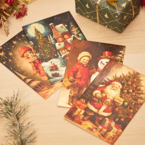 Christmas Fintage Greeting Card - cards