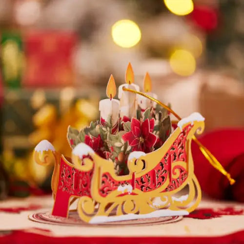 Christmas Sleigh Ornament - cards