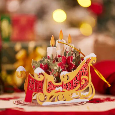 Christmas Sleigh Ornament - cards