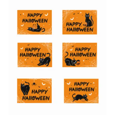 Halloween Gift Card (Cat) - cards