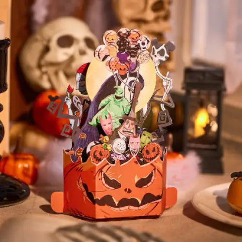 Halloween Pumkin Pop-up Card - cards