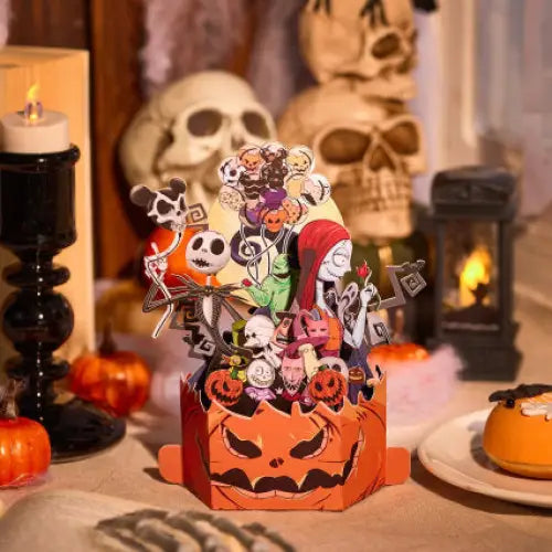 Halloween Pumkin Pop-up Card - cards