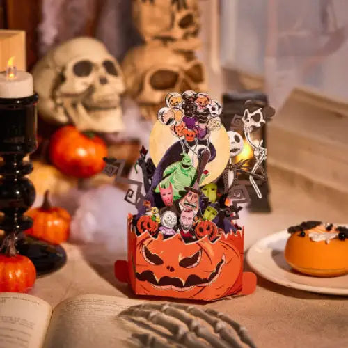 Halloween Pumkin Pop-up Card - cards