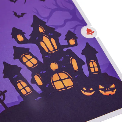Halloween Pumpkin Pop-Up Card - cards