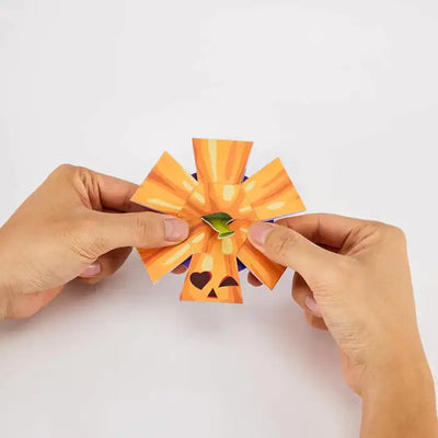 Halloween Pumpkin Pop-Up Card - cards