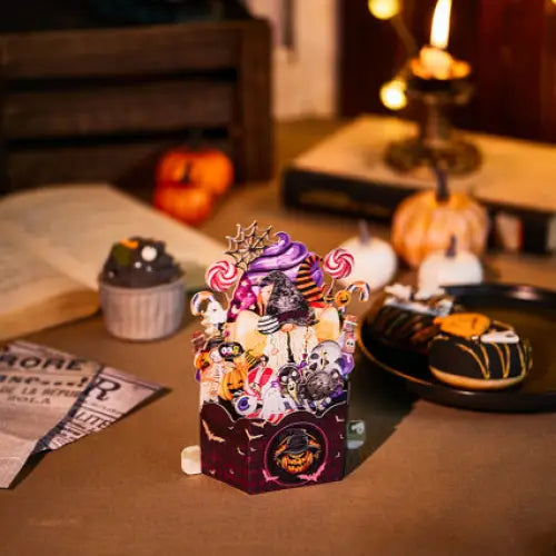 Halloween Pumpkin Pop up Card - cards