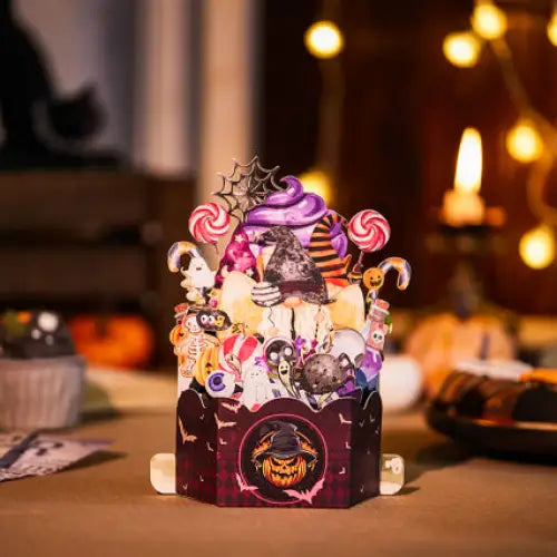 Halloween Pumpkin Pop up Card - cards