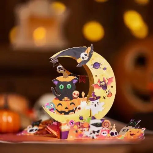 Halloween Punkim Pop-up Card - cards