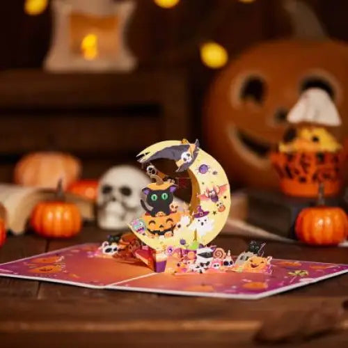 Halloween Punkim Pop-up Card - cards