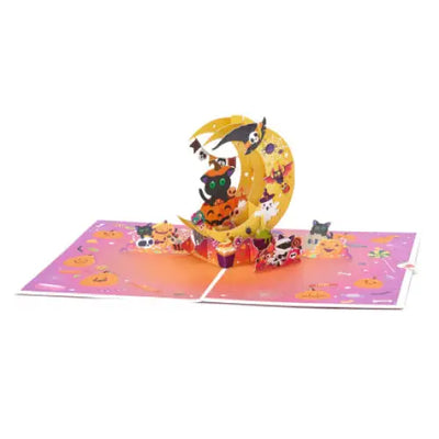 Halloween Punkim Pop-up Card - cards