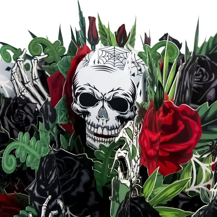Halloween Skull Bouquet - cards