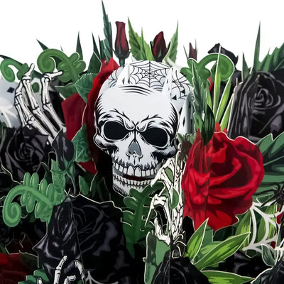 Halloween Skull Bouquet - cards