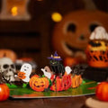 Halloween Witch Cat Pop-Up Card - cards