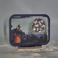 Headless Horseman 3D Paper Carving Night Lights - cards