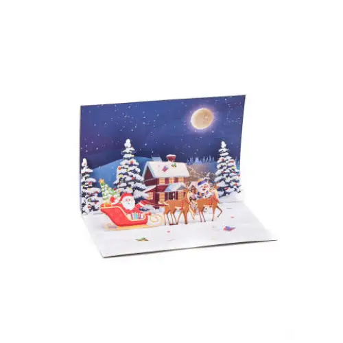 Merry Christmas Pop-Up Card - cards