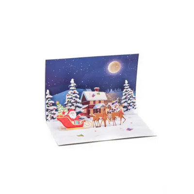 Merry Christmas Pop-Up Card - cards