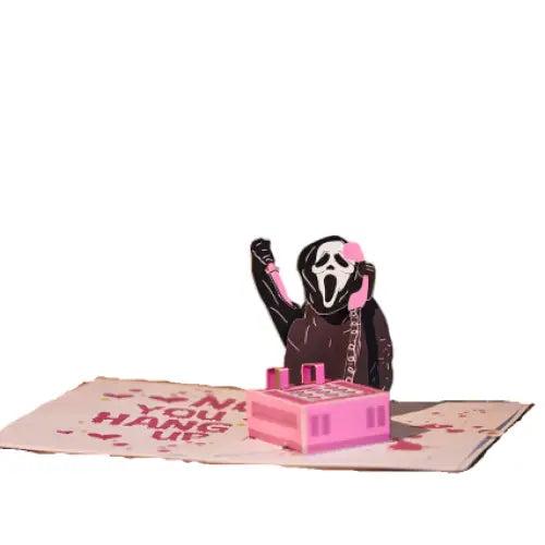 No You Hang Up Halloween Pop Up Card - cards
