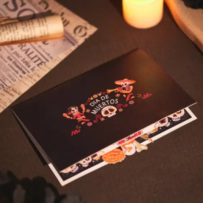 Skull Pop-Up Card - cards