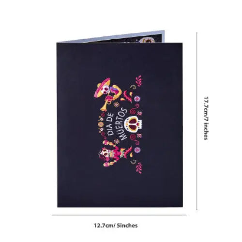 Skull Pop-Up Card - cards
