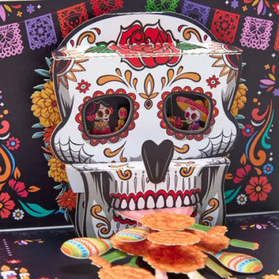 Skull Pop-Up Card - cards