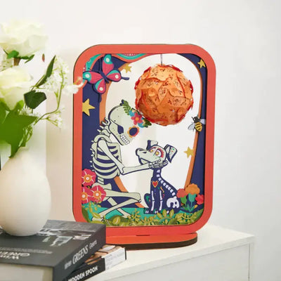 Soulstice Mates 3D Paper Carving Night Lights - cards