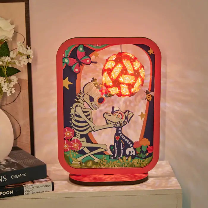 Soulstice Mates 3D Paper Carving Night Lights - cards