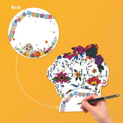 Sugar Skull Pop-Up Card - cards