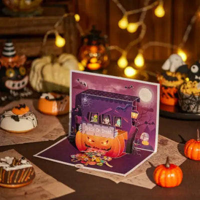 Trick or Treat Pop-Up Card - cards