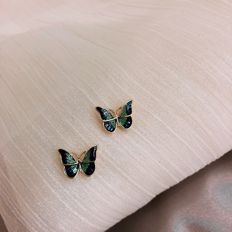 French Gentle Agile Butterfly Earrings