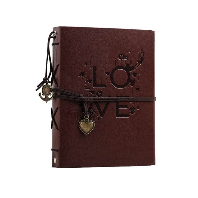 Vintage Leather Scrapbook/Photo Album