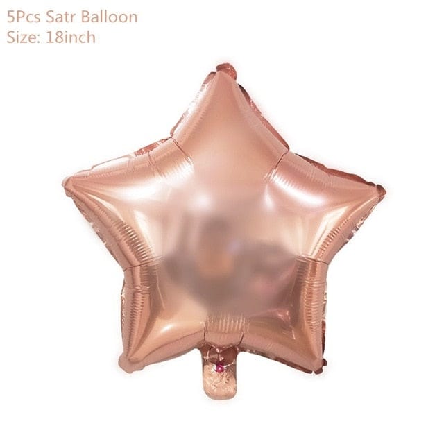 Rose Gold Party Decoration Balloons
