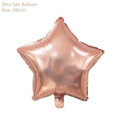 Rose Gold Party Decoration Balloons