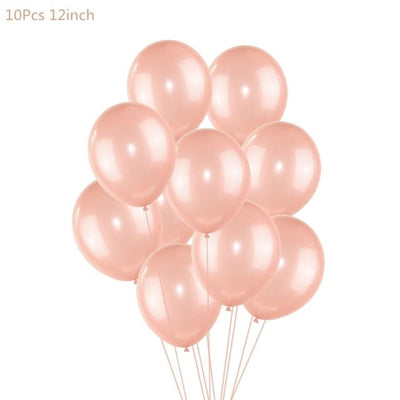Rose Gold Party Decoration Balloons