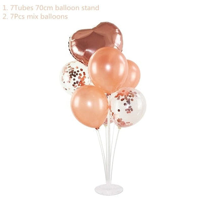 Rose Gold Party Decoration Balloons