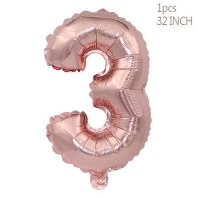 Rose Gold Party Decoration Balloons
