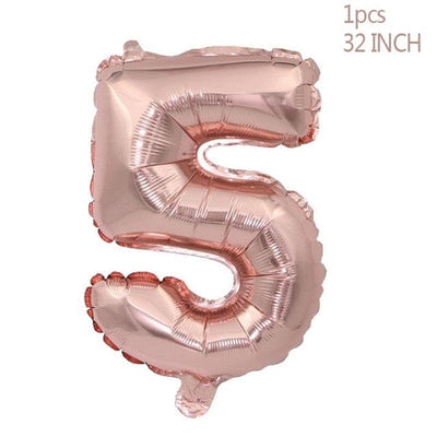 Rose Gold Party Decoration Balloons