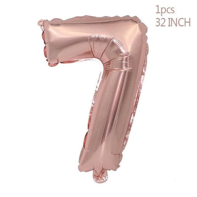 Rose Gold Party Decoration Balloons