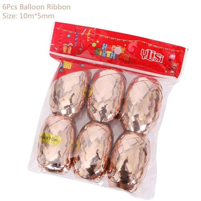 Rose Gold Party Decoration Balloons