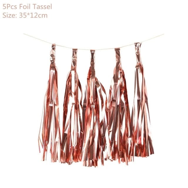 Rose Gold Party Decoration Balloons