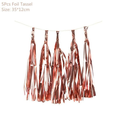 Rose Gold Party Decoration Balloons