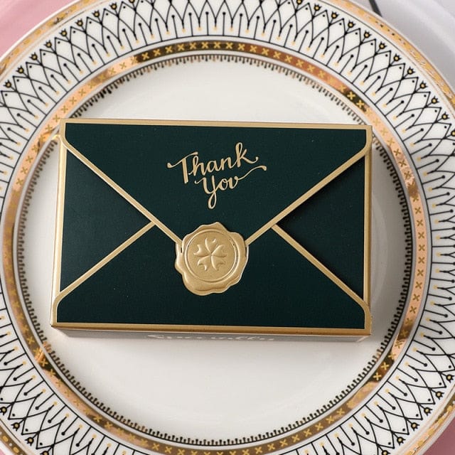 Simple Creative Gift Box Packaging Envelope Shape Wedding Gift Candy Box Favors Birthday Party Christmas Jelwery Decoration