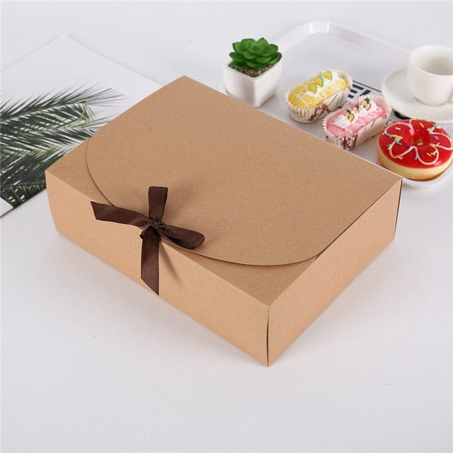 Kraft Paper Gift Box (10PCS)