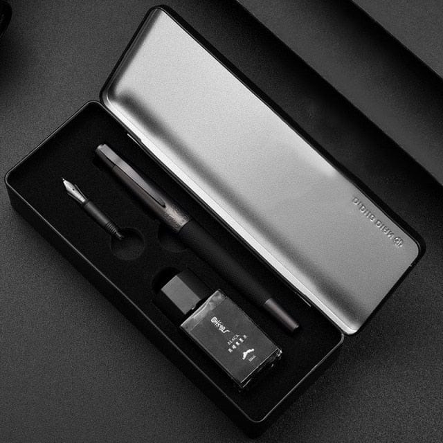 Black Metal Fountain Pen