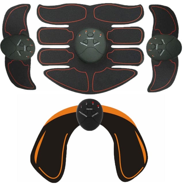 Electric Muscle Stimulator EMS Wireless Buttocks Hip Trainer Abdominal ABS Stimulator Fitness Body Slimming Massager