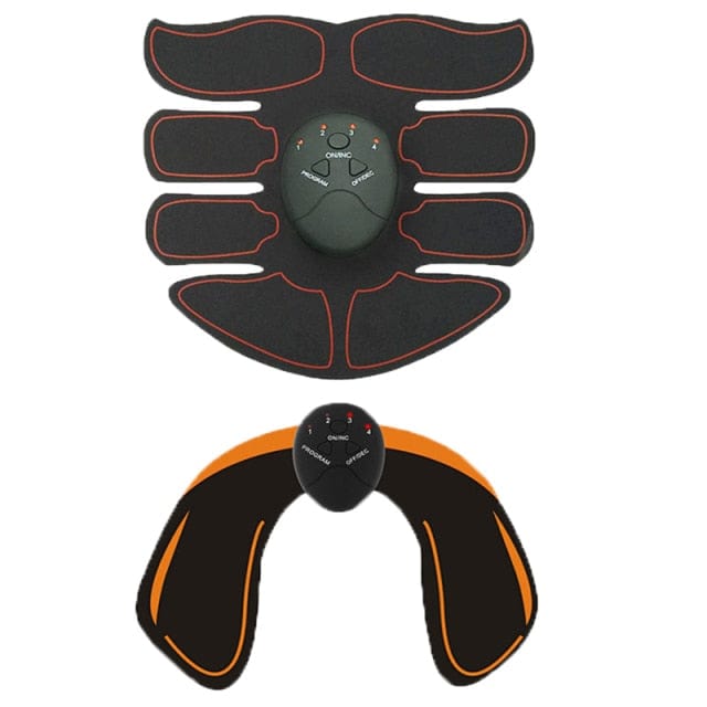Electric Muscle Stimulator EMS Wireless Buttocks Hip Trainer Abdominal ABS Stimulator Fitness Body Slimming Massager