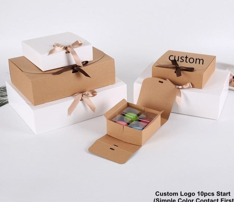 Kraft Paper Gift Box (10PCS)